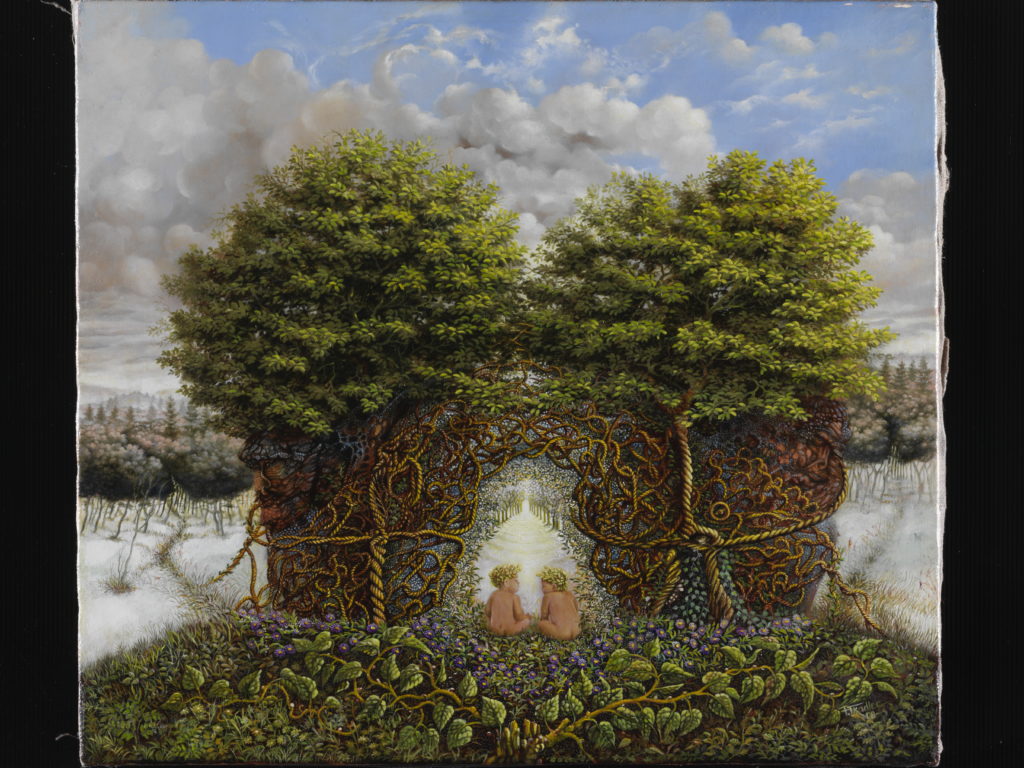 CESTA-45X40,OLEJ NA DESCE,2008