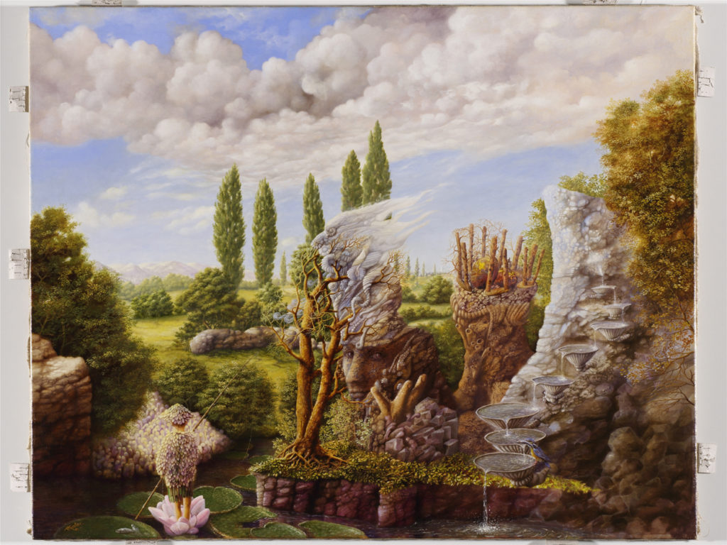 KRAJINA ŽIVLŮ,80X100,OLEJ NA PLÁTNĚ,2004