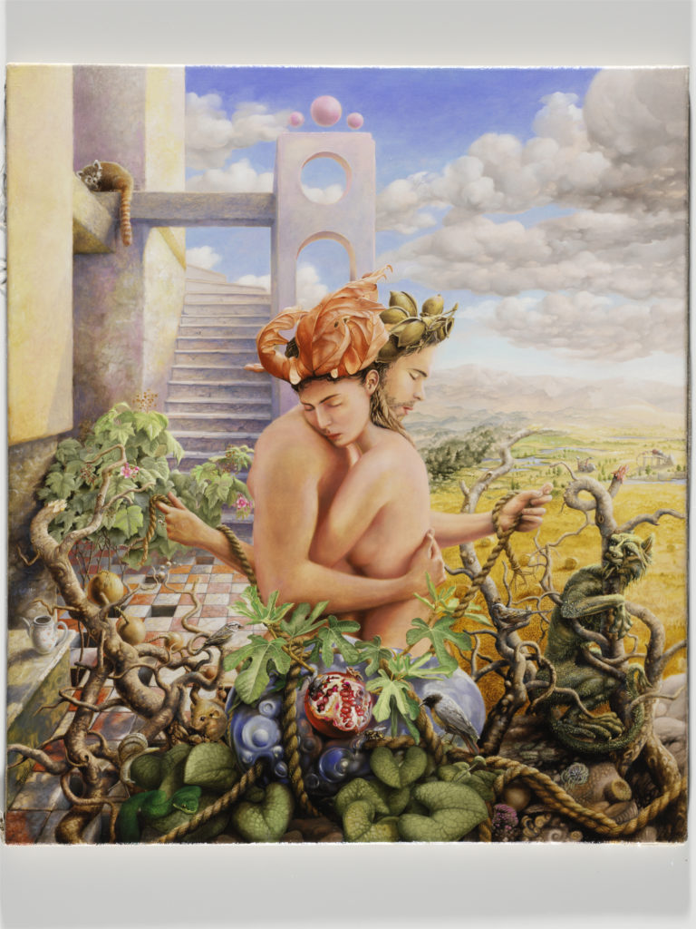 Adam a Eva, 70x80, 2024
